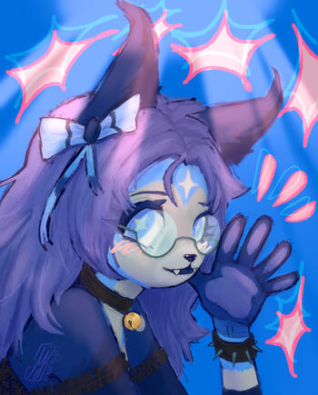 Not rendered bust + background