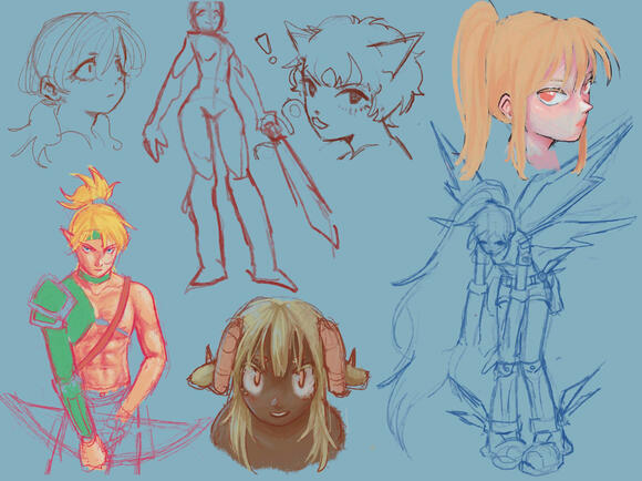 Doodle page